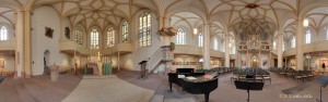 360° indoor Panorama Marktkirche, St. Dionys zu Eschwege